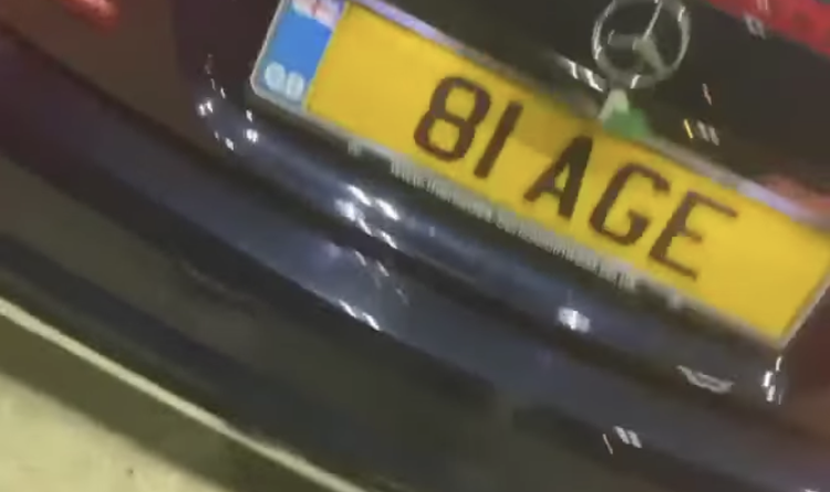 Stolen mercedes in soton