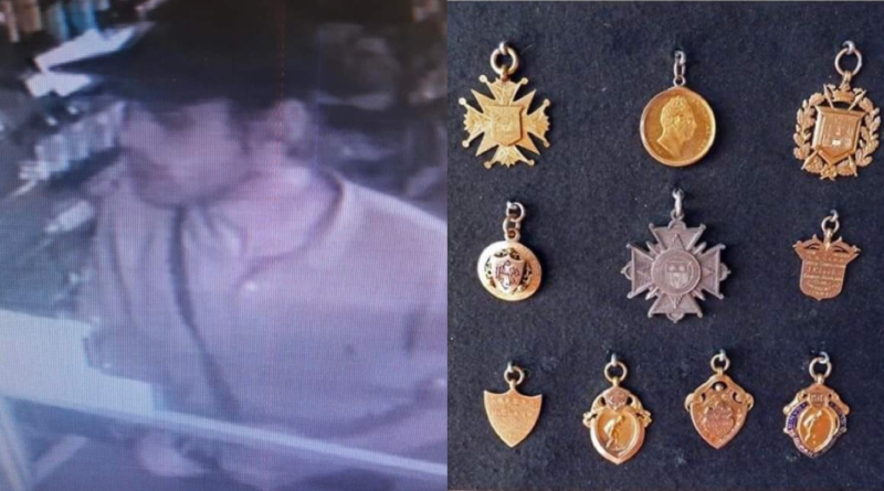 stolen medals